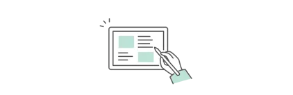 勉強道具のイラスト