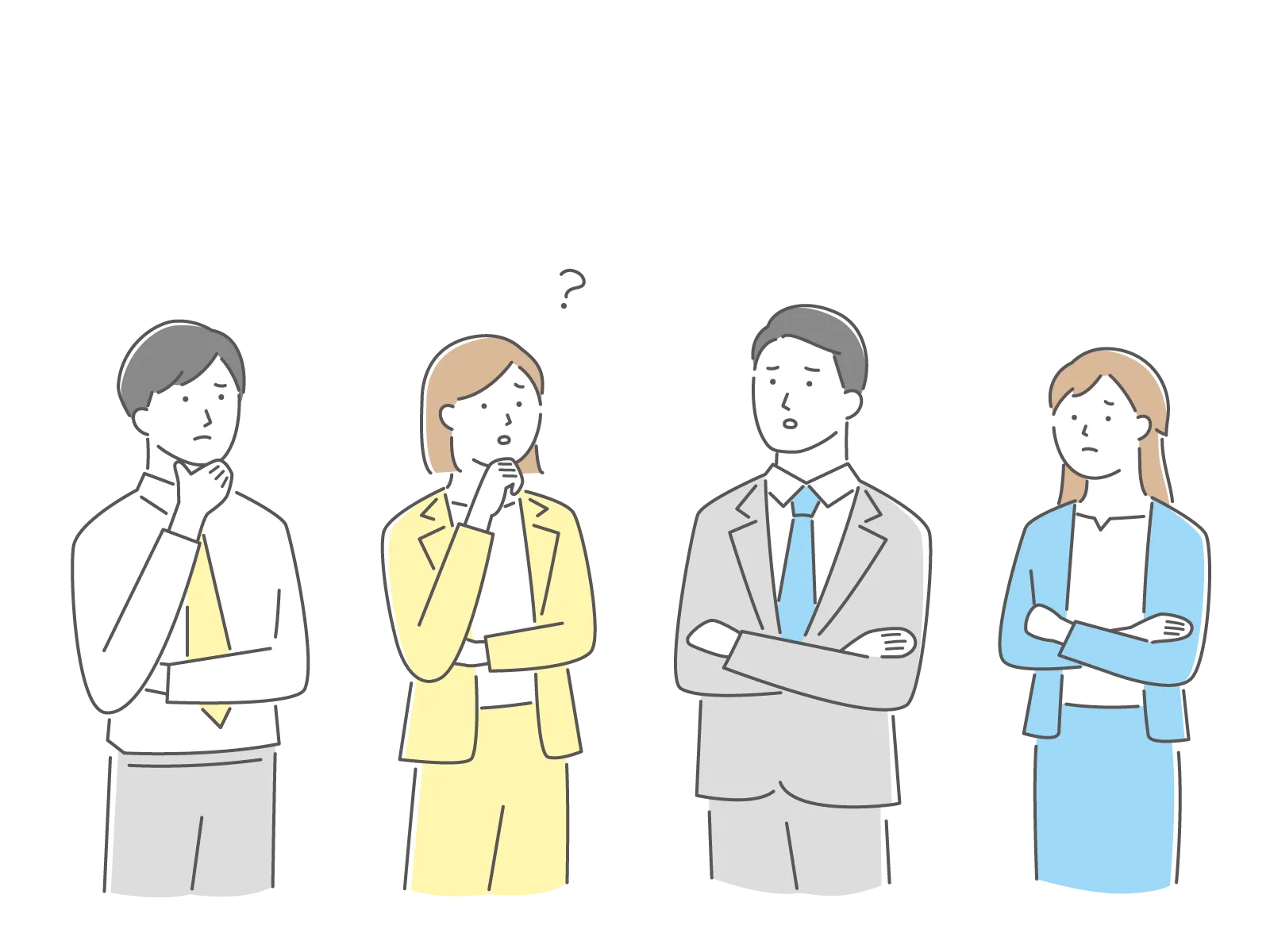 働く人のイラスト