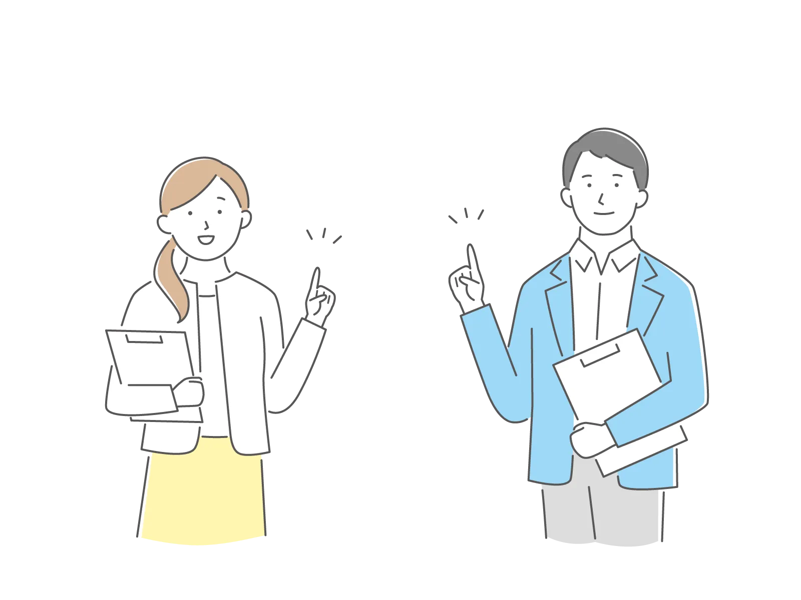 働く人のイラスト