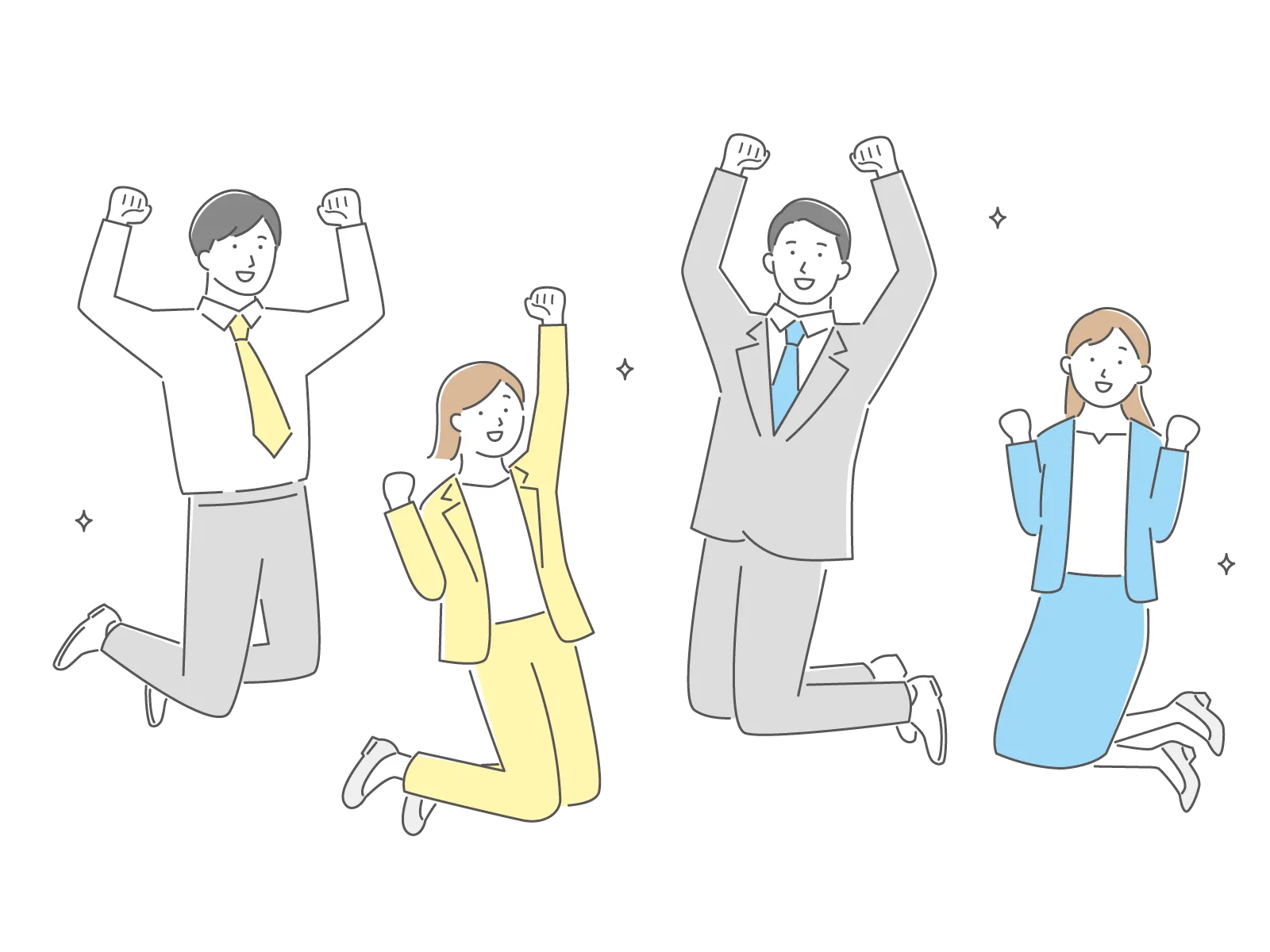 働く人のイラスト