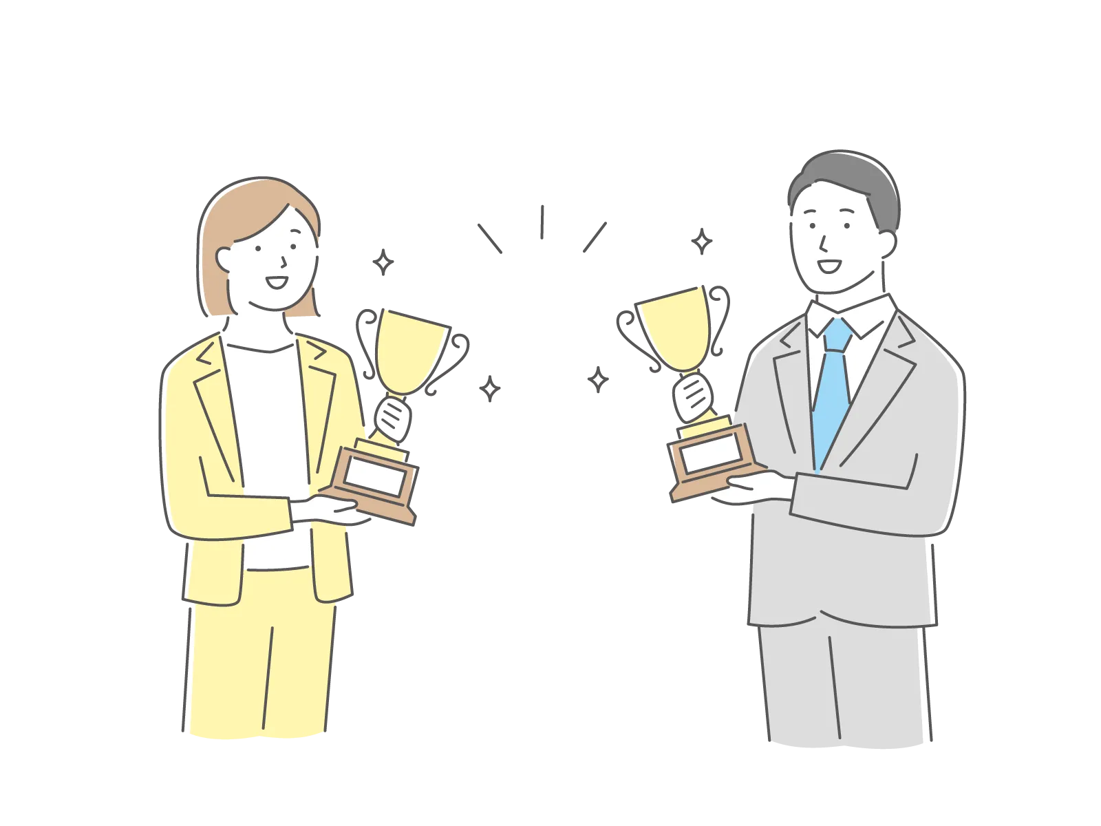 働く人のイラスト